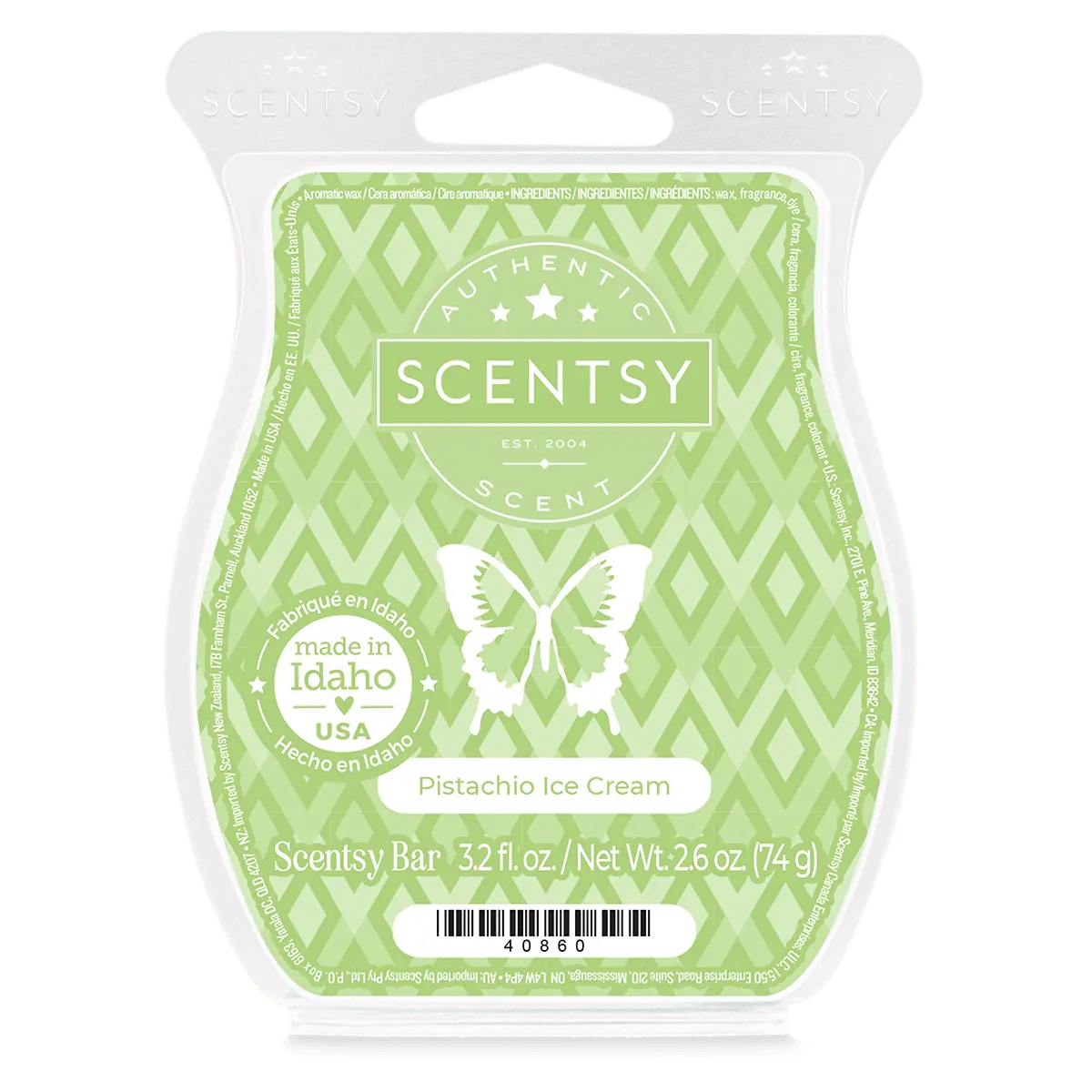 Pistachio Ice Cream Scentsy Bar