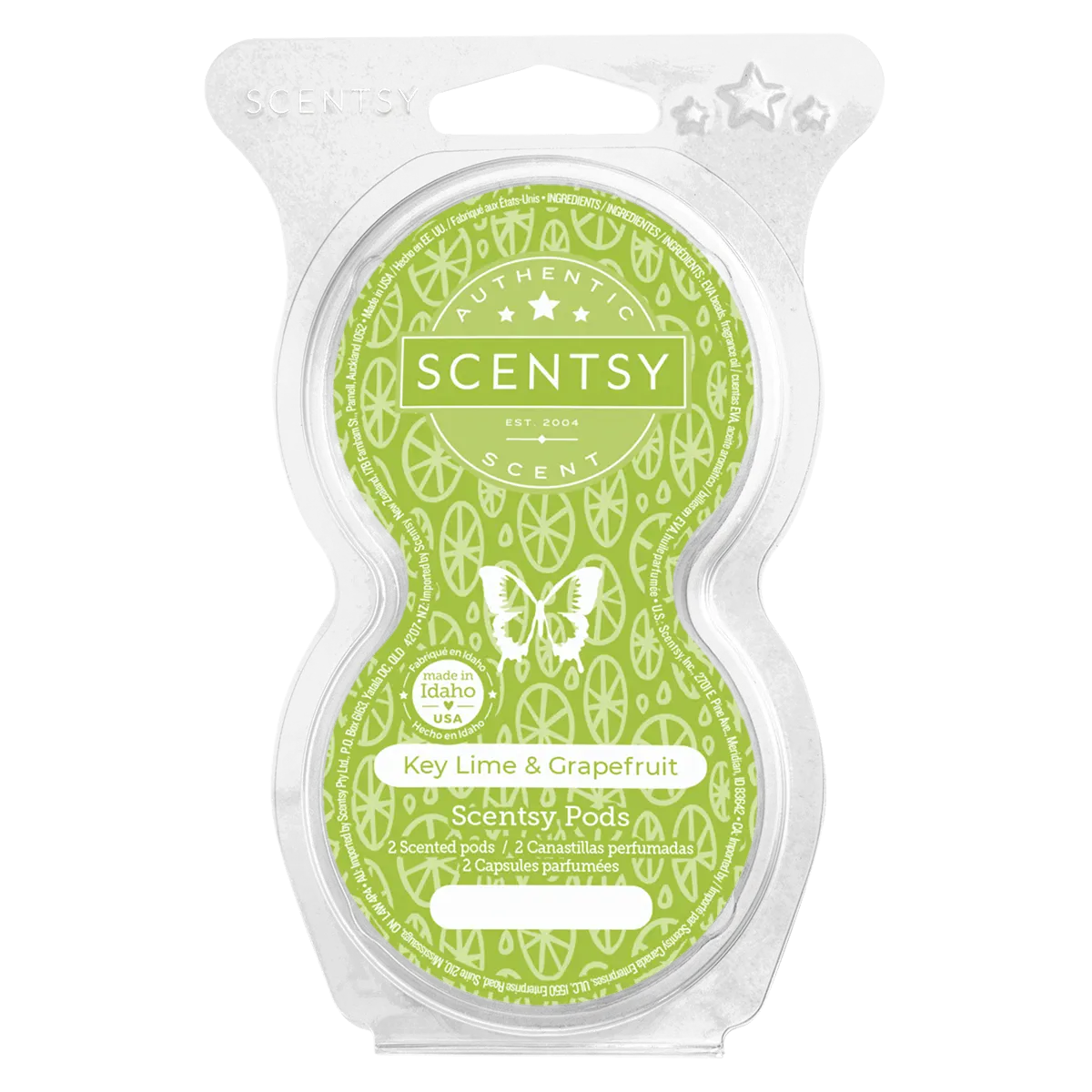Key Lime & Grapefruit Scentsy Pod Twin Pack